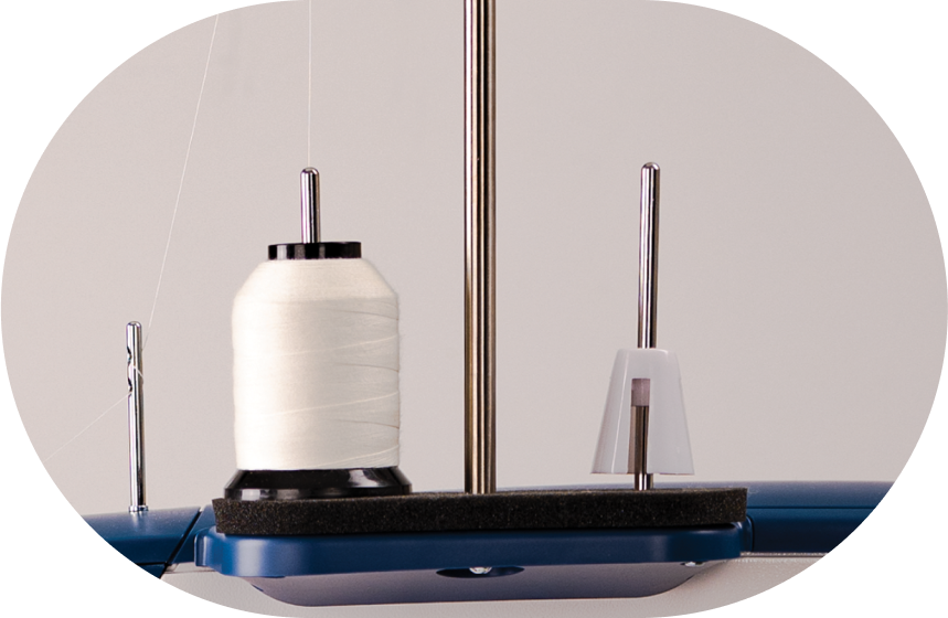 dual thread mast