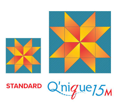 Q'nique larger quilting blocks